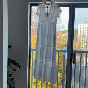 Stunning white maxi dress